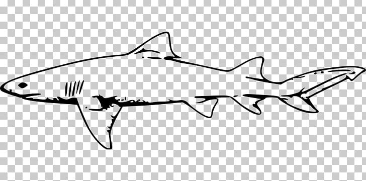 Great White Shark Bull Shark PNG, Clipart, Angle, Animals, Artwork, Automotive Design, Black Free PNG Download