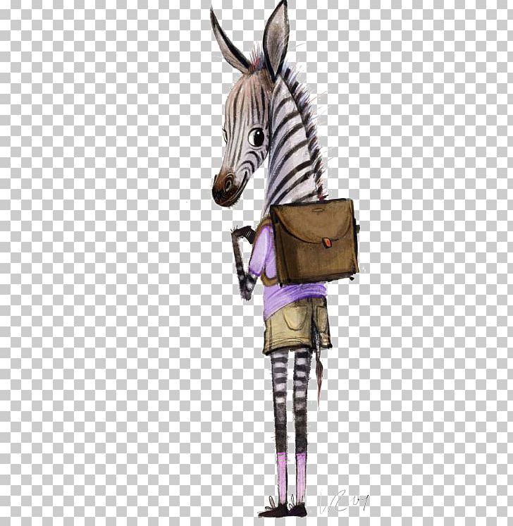 Quagga Mane Zebra Animal Illustration PNG, Clipart, Animals, Bird, Carries, Cartoon, Cartoon Free PNG Download