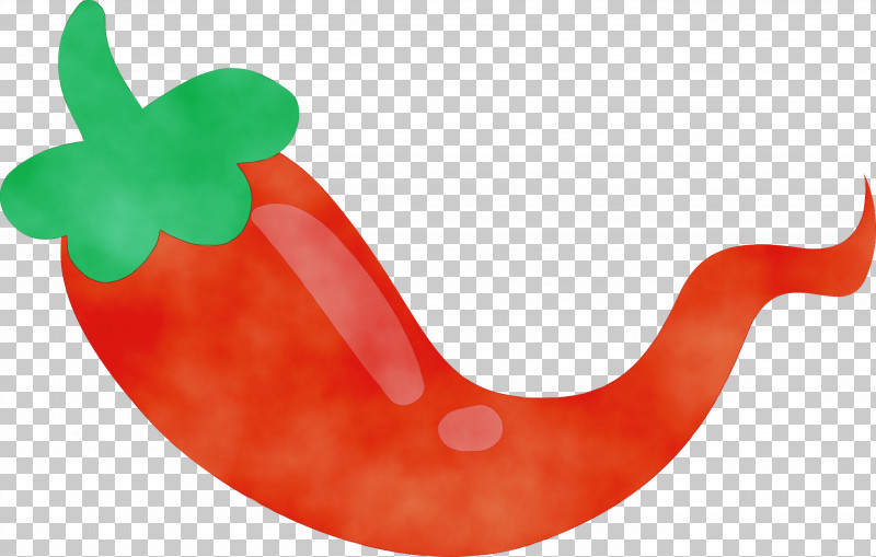 Chili Pepper Fruit PNG, Clipart, Chili Pepper, Fruit, Paint, Watercolor, Wet Ink Free PNG Download