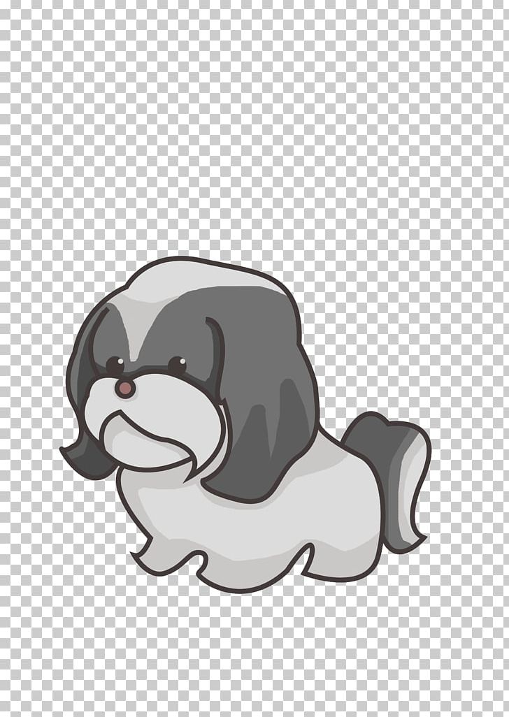 Puppy Lhasa Apso Pekingese Shih Tzu Dog Breed PNG, Clipart, Animals, Breed, Carnivoran, Cartoon, Chibi Free PNG Download