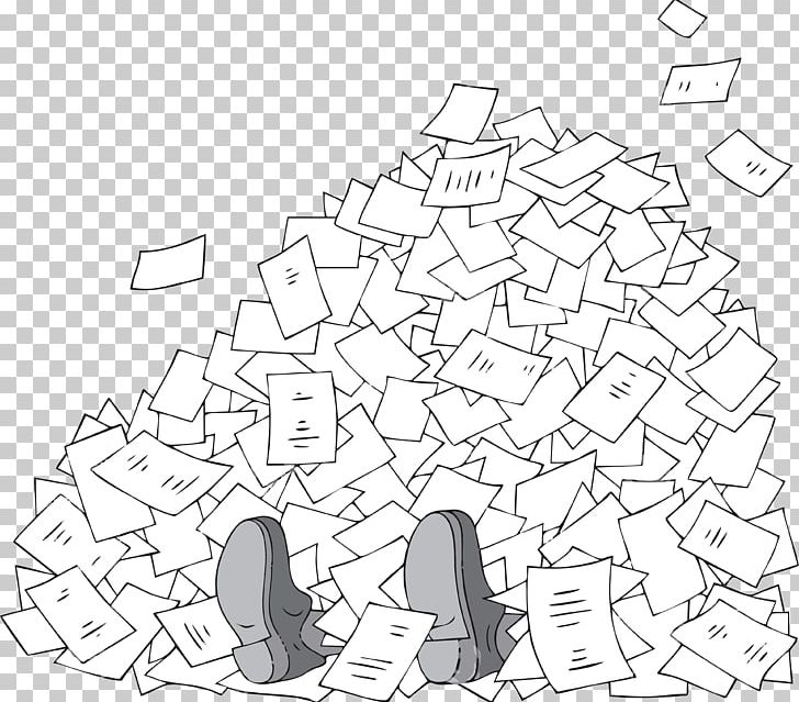 Paper Bureaucracy Graphics PNG, Clipart, Angle, Area, Artwork, Black And White, Bureaucracy Free PNG Download