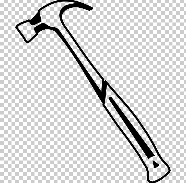 Drawing Hammer Tool PNG, Clipart, Augers, Black And White, Carpenter, Carpentry, Cartoon Free PNG Download
