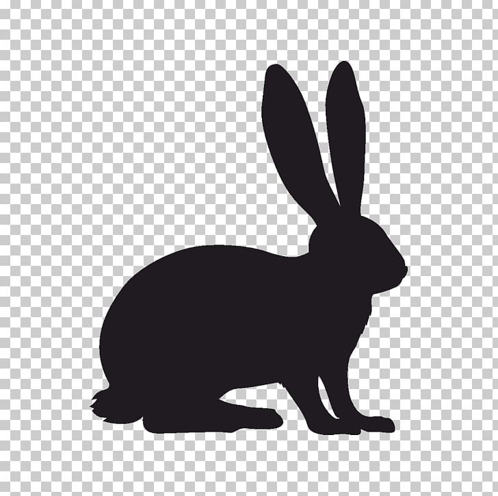Hare Easter Bunny Rabbit PNG, Clipart, Animals, Art, Black, Black And White, Domestic Rabbit Free PNG Download