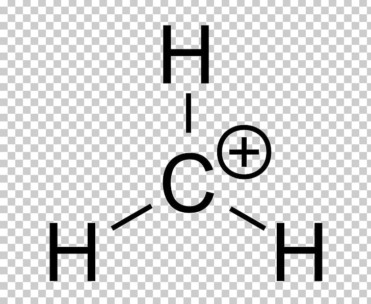 Methyl Group Methenium Carbocation Carbenium Ion PNG, Clipart, Angle, Area, Black And White, Brand, Carbanion Free PNG Download