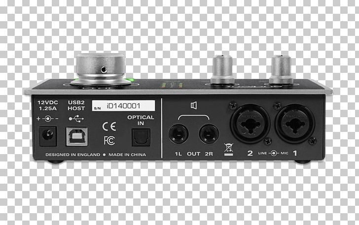 Audient ID14 Microphone Preamplifier ADAT PNG, Clipart, Adat, Audio Equipment, Electronic Instrument, Electronics, Interface Free PNG Download
