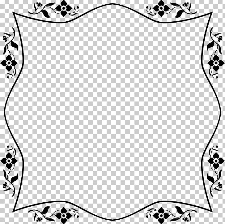 Borders And Frames PNG, Clipart, Art, Black, Borders And Frames, Branch, Flower Free PNG Download