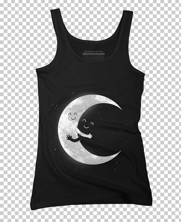 T-shirt Moon Light Earth Hug PNG, Clipart, Black, Black And White, Clothing, Earth, Face Free PNG Download