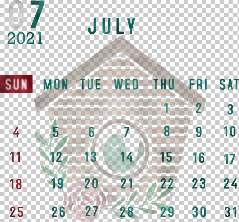 July 2021 Calendar July Calendar 2021 Calendar PNG, Clipart, 2021 Calendar, Diagram, Geometry, Green, July Calendar Free PNG Download