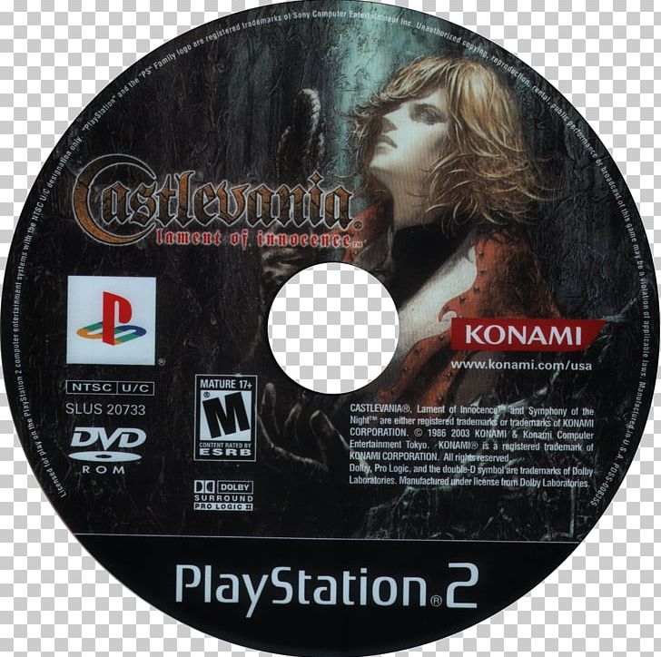 Castlevania: Lament Of Innocence PlayStation 2 Vampire Killer Drakengard Compact Disc PNG, Clipart,  Free PNG Download