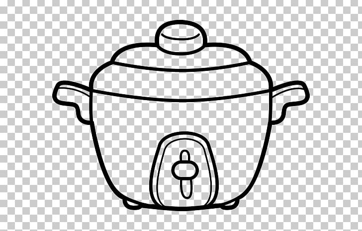 Pressure Cooker Coloring Book Rice Cookers Cooking PNG, Clipart, Area, Black And White, Chef, Coloring Book, Cooker Free PNG Download