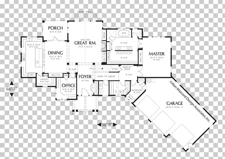 House Plan Ranch-style House Architecture PNG, Clipart, Angle, Architecture, Area, Art, Arts And Crafts Movement Free PNG Download