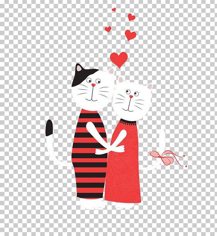 Love Greeting Card Valentines Day Illustration PNG, Clipart, Animals, Birthday, Cartoon, Cat, Cuteness Free PNG Download