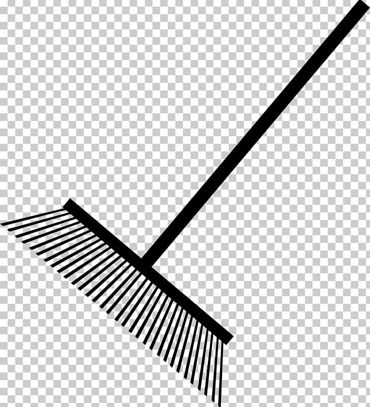 Rake Garden PNG, Clipart, Angle, Black And White, Broom, Clip Art, Garden Free PNG Download