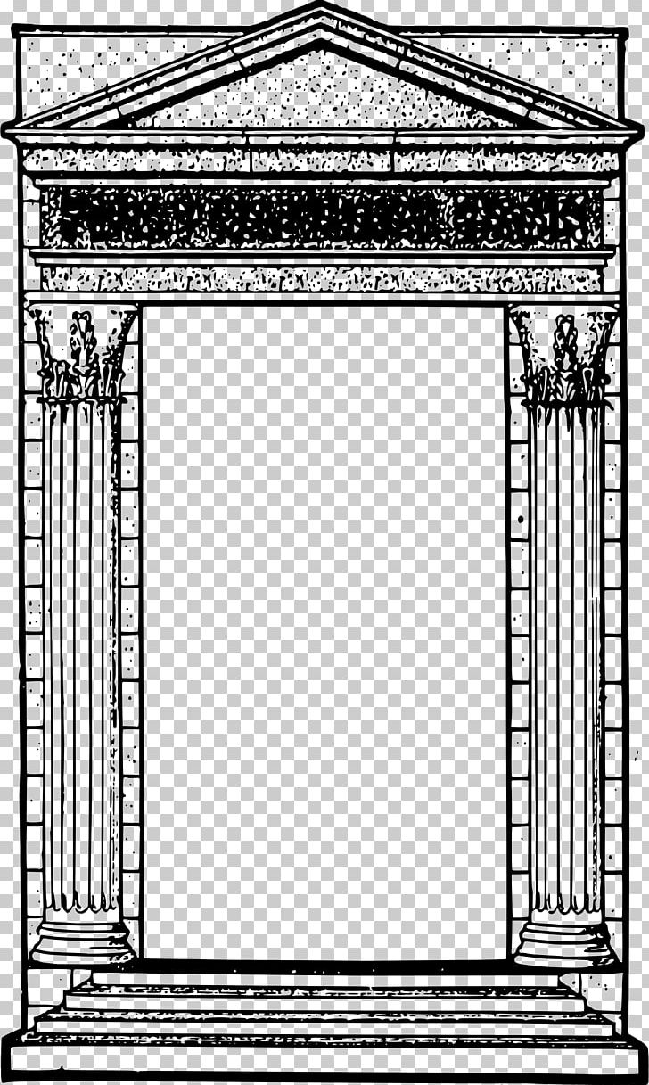 Frames Window Roman Temple Ancient Roman Architecture PNG, Clipart, Arch, Architecture, Area, Black And White, Classical Architecture Free PNG Download