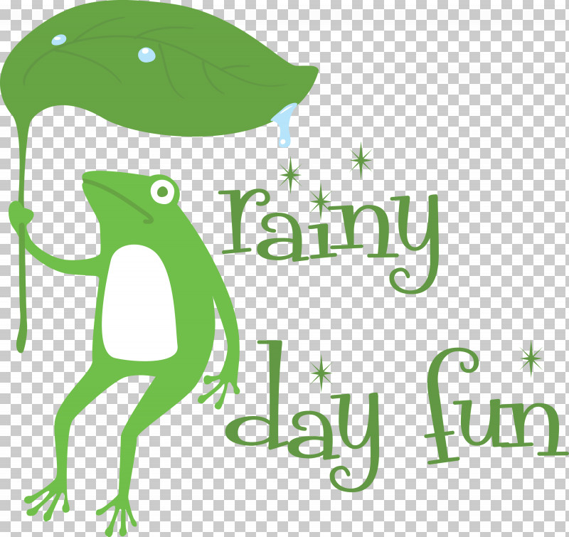 Raining Rainy Day Rainy Season PNG, Clipart, Cartoon, Frogs, Leaf, Line, Logo Free PNG Download