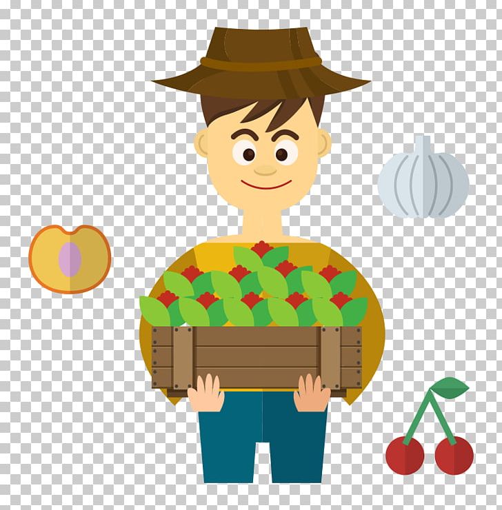 Strawberries Harvest Boy PNG, Clipart, Art, Boy, Cartoon, Download, Drawing Free PNG Download