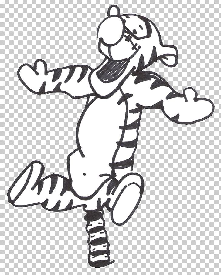 Tigger Winnie-the-Pooh Roo Black And White PNG, Clipart,  Free PNG Download