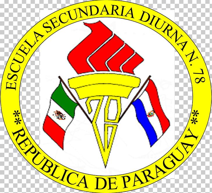 Secondary Education School Calle República De Paraguay Secundaria 78 PNG, Clipart, Area, Artwork, Brand, Circle, Coat Of Arms Of Paraguay Free PNG Download