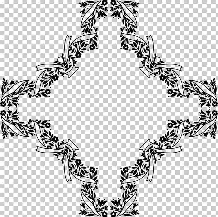 Floral Design PNG, Clipart, Area, Art, Black, Black And White, Body Jewellery Free PNG Download