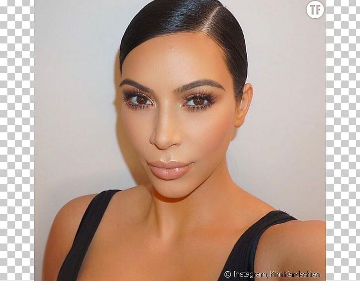 Kim Kardashian Look-alike Celebrity Contouring People PNG, Clipart, Beauty, Black Hair, Bossip, Brown Hair, Celebrity Free PNG Download