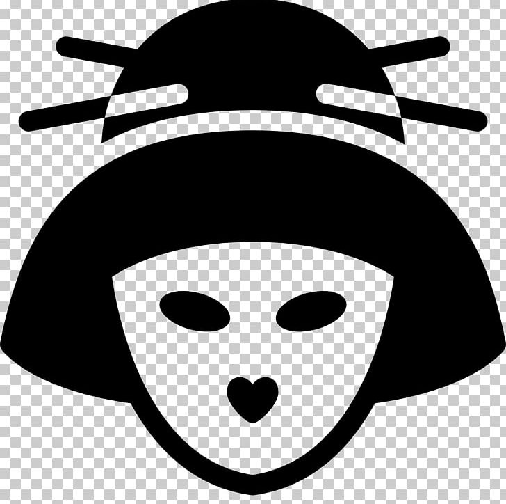 Computer Icons Geisha PNG, Clipart, Artwork, Black, Black And White, Computer, Computer Icons Free PNG Download