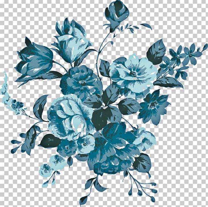 Flower Floral Design PNG, Clipart, Blue, Blue Flower, Branch, Cdr, Cut Flowers Free PNG Download
