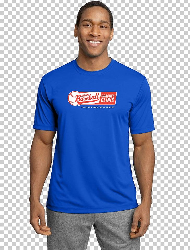 T-shirt Clothing Sleeve Sportswear PNG, Clipart, Active Shirt, Baseball Shirt, Blue, Clothing, Cobalt Blue Free PNG Download