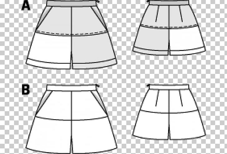Pattern Dress Shorts Burda Style Clothing PNG, Clipart, Area, Bellbottoms, Black And White, Burda Style, Clothing Free PNG Download