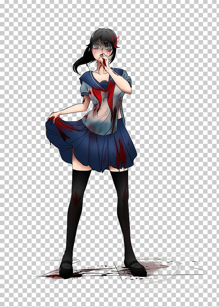 Yandere Simulator Drawing Video Game PNG, Clipart, Anime, Art, Chan, Clothing, Costume Free PNG Download