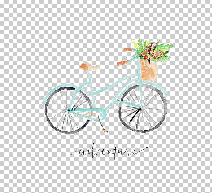 Bicycle Drawing Cycling Watercolor Painting PNG, Clipart, Baskets, Bicycle Accessory, Bicycle Basket, Bicycle Frame, Bicycle Part Free PNG Download