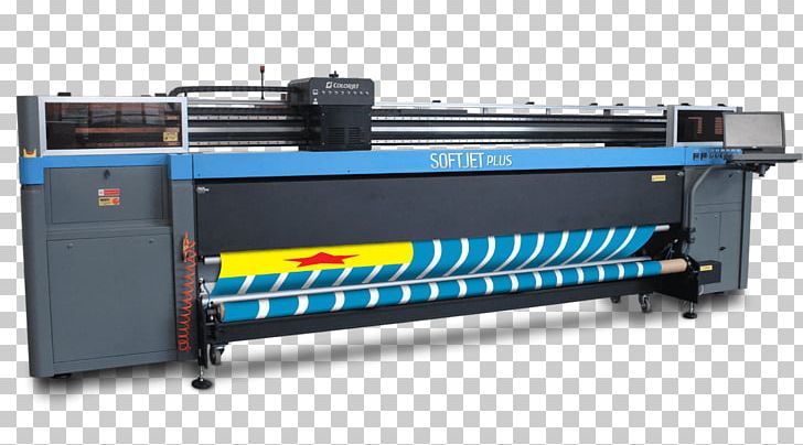 Colorjet Printing SoftJet Wide-format Printer Textile PNG, Clipart, Business, Colorjet, Cylinder, Digital Textile Printing, Fespa Free PNG Download