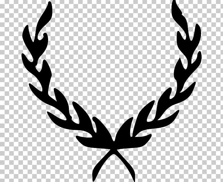 Laurel Wreath Bay Laurel PNG, Clipart, Antler, Artwork, Bay Laurel, Black And White, Branch Free PNG Download