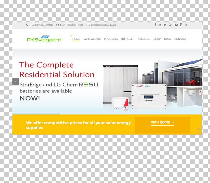 SolarEdge Web Design Brand Power Inverters PNG, Clipart, Brand, Business, Energy, Fashion In Nigeria, Intelligent Hybrid Inverter Free PNG Download