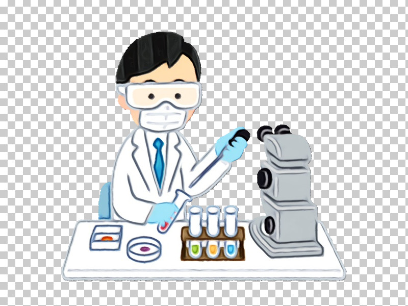Cartoon Scientist Research PNG, Clipart, Cartoon, Paint, Research, Scientist, Watercolor Free PNG Download