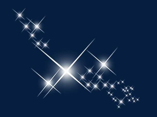 White Star Star Effect Element PNG, Clipart, Effect, Effect Clipart