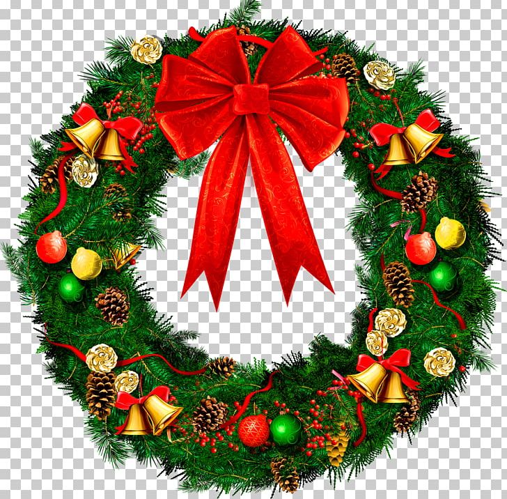 Christmas Tree Wreath Garland PNG, Clipart, Christmas, Christmas Decoration, Christmas Ornament, Christmas Tree, Conifer Free PNG Download