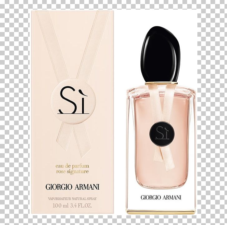 Perfume Armani Yes Rose Eau De Parfum Vapo 50 Ml 100 Ml Giorgio Armani Si Rose Signature II Eau De Parfum 3.4 Oz / 100 Ml TST Giorgio Armani Si Eau De Parfum Spray PNG, Clipart, Armani, Brand, Chypre, Cosmetics, Eau De Toilette Free PNG Download