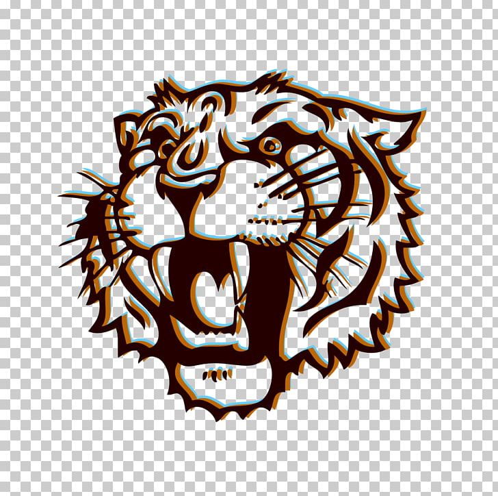 Wild Zoo Big Cat Tiger Vector Head Face Black And White Text Sports Team  Mascot Game Fantasy eSport Emblem Logo Symbol Clipart SVG – ClipArt SVG