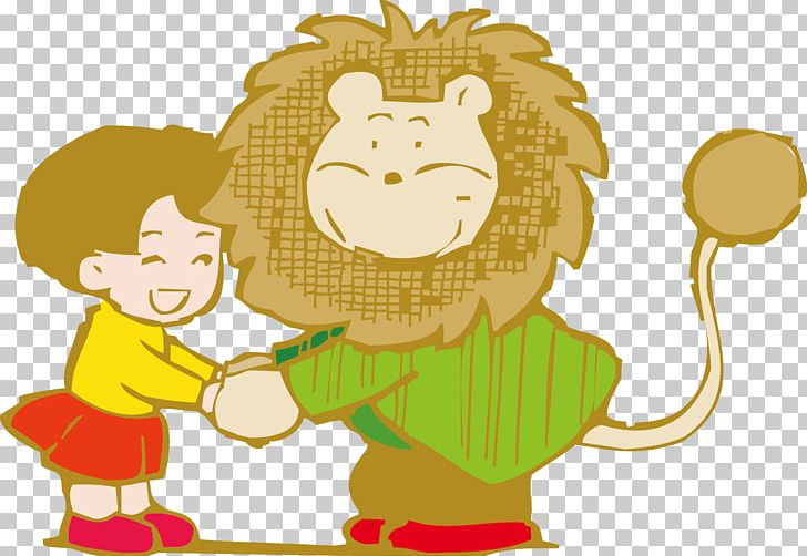 Cartoon Lion Q-version Illustration PNG, Clipart, Adult Child, Animals, Art, Carnivoran, Cartoon Free PNG Download