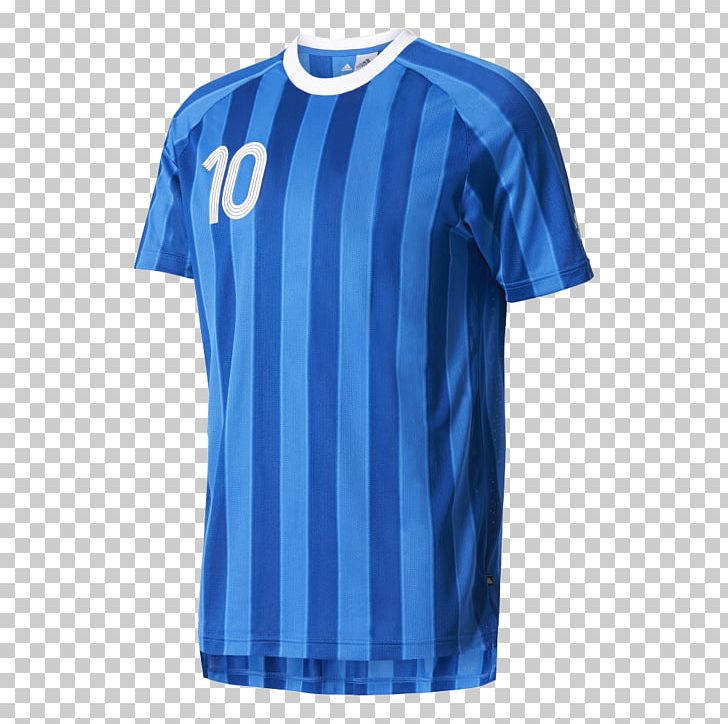 T-shirt Adidas Tango Player Icon Jersey PNG, Clipart, Active Shirt, Adidas, Blue, Clothing, Cobalt Blue Free PNG Download