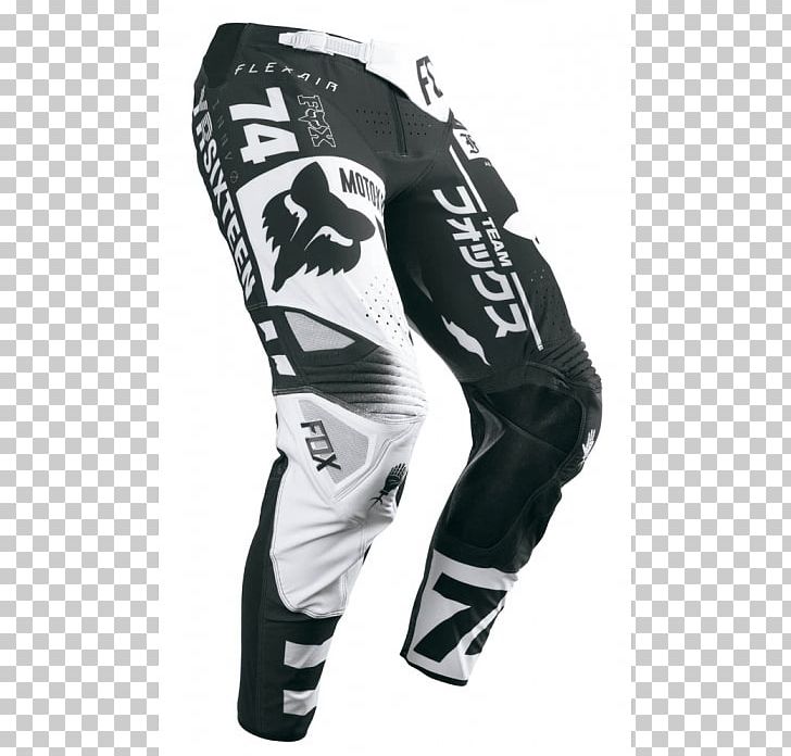 White Fox Racing Leggings Pants Clothing PNG, Clipart, Black, Black And White, Boot, Clothing, Enduro Free PNG Download