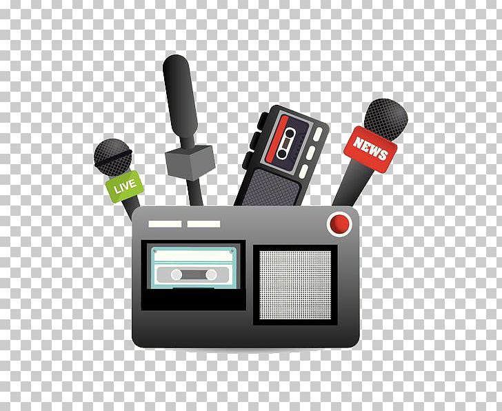 Microphone Broadcasting News Journalism PNG, Clipart, Adobe Illustrator, Advertisement, Business, Business Affairs, Cartoon Free PNG Download