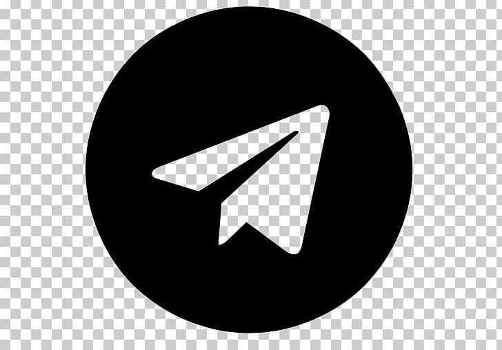 Telegram Computer Icons Logo PNG, Clipart, Android, Angle, Black And White, Brand, Circle Free PNG Download
