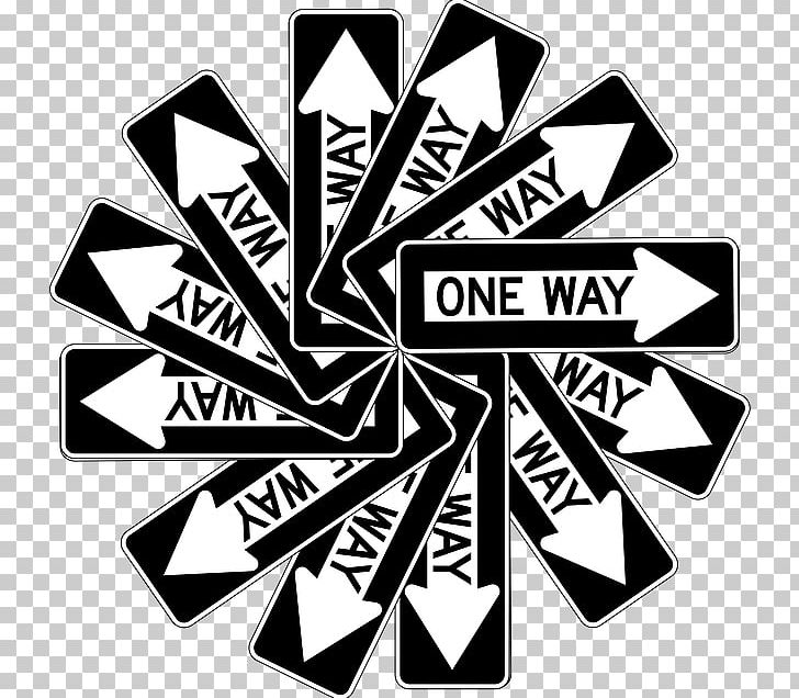 Traffic Sign One-way Traffic United States Road PNG, Clipart, Black And White, Brand, Graphic Design, Information, Knowledge Free PNG Download