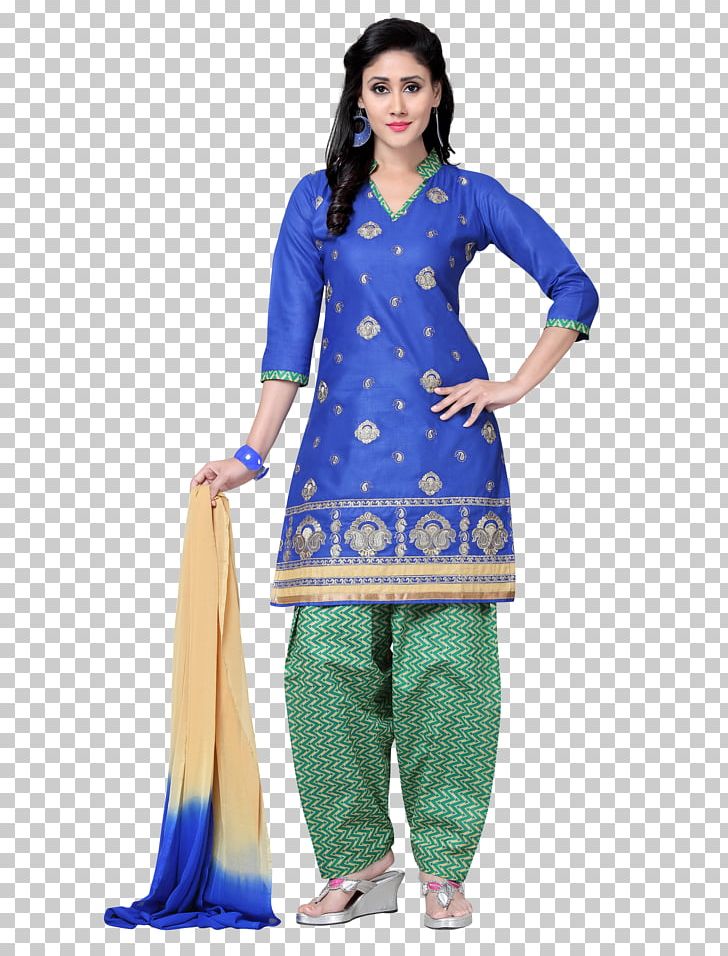 Blue Shalwar Kameez Churidar Kurta Dupatta PNG, Clipart, Aqua, Blue, Churidar, Clothing, Costume Free PNG Download