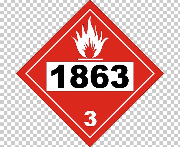 Placard HAZMAT Class 3 Flammable Liquids Dangerous Goods UN Number PNG, Clipart, Area, Brand, Combustibility And Flammability, Dangerous Goods, Diesel Fuel Free PNG Download