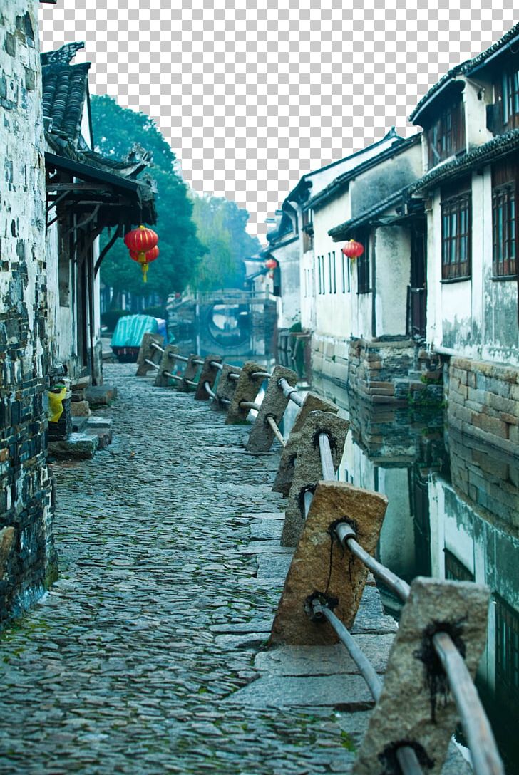 Zhouzhuang Shanghai Wuzhen Hongcun Jiangnan PNG, Clipart, Alley, Architecture, Asphalt Road, China, Chinese Free PNG Download