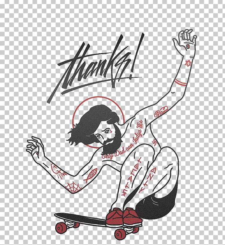 Skateboarding Thrasher Presents Skate And Destroy Sporting Goods Drawing PNG, Clipart, Arm, Art, Cartoon, Drawing, Fictional Character Free PNG Download