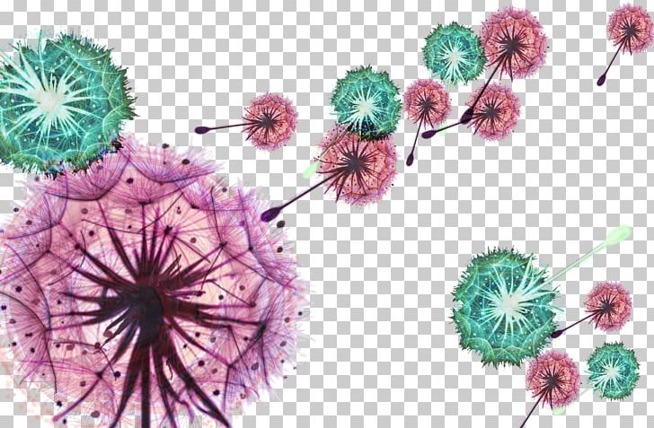 Watercolor Painting Dandelion Illustration PNG, Clipart, Artificial Flower, Blue, Chrysanths, Color, Colorful Background Free PNG Download