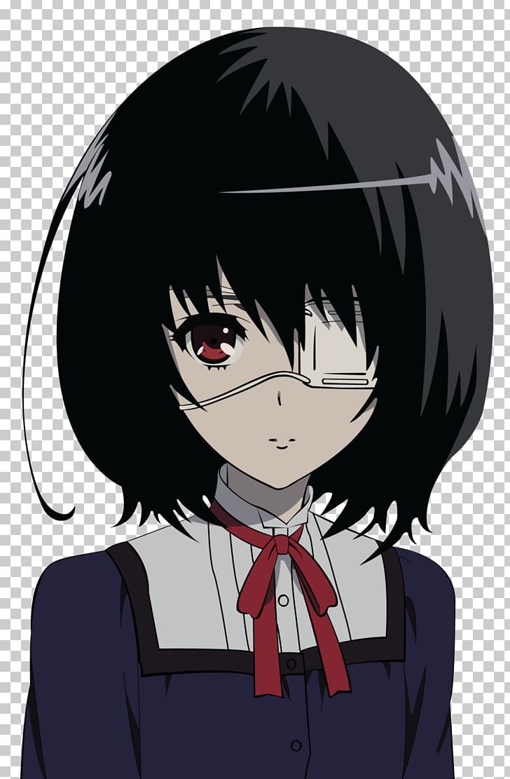 Another Mei Misaki Koichi Sakakibara Anime YouTube PNG, Clipart, Another, Black, Black Hair, Boy, Cartoon Free PNG Download